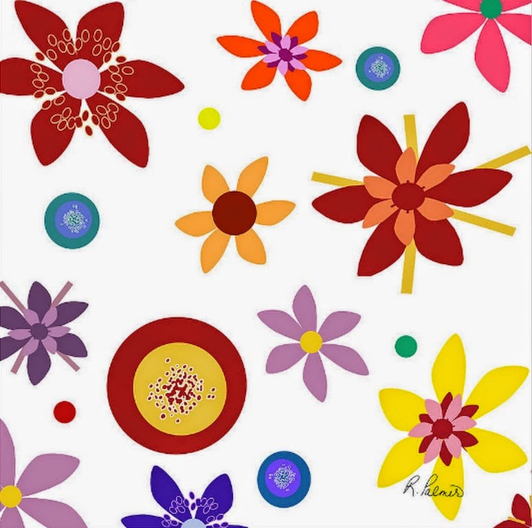 pinturas-sencillas-de-flores cuadros-minimalistas-modernos