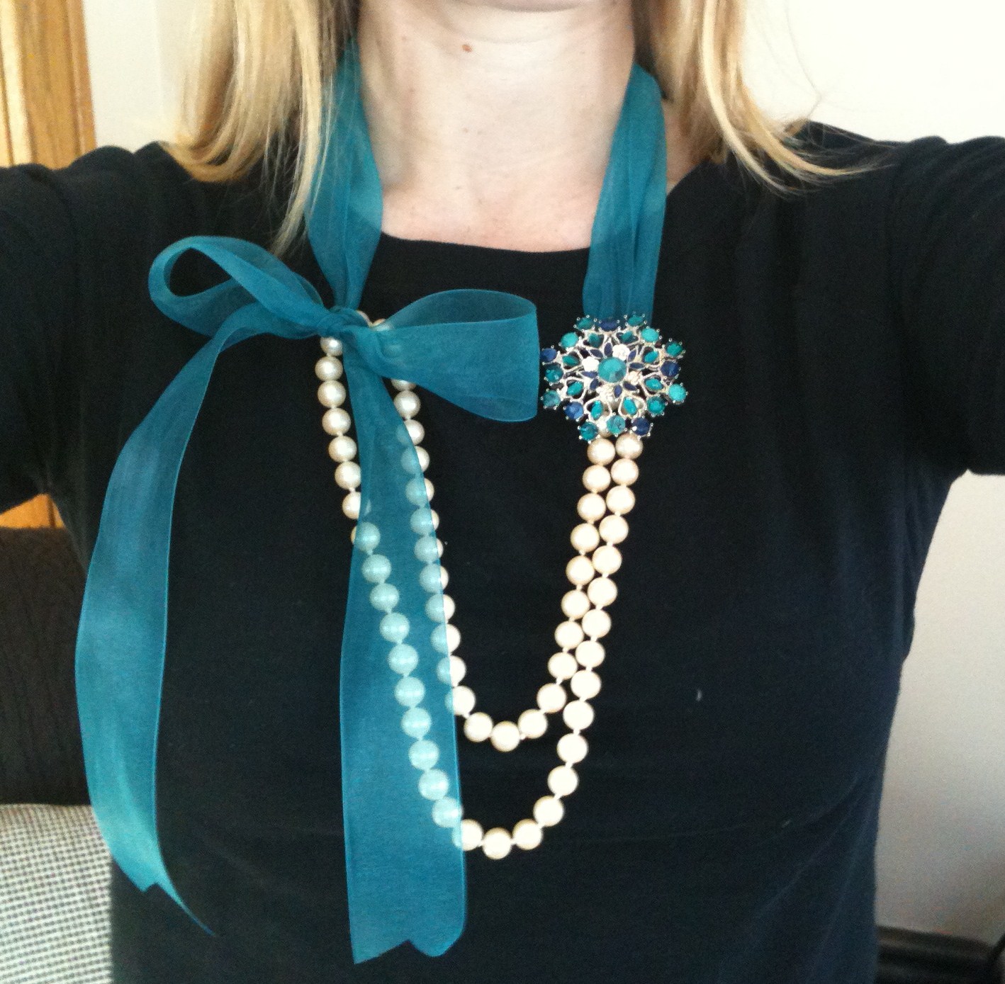 Holly Goes Lightly Pearl Necklace Update