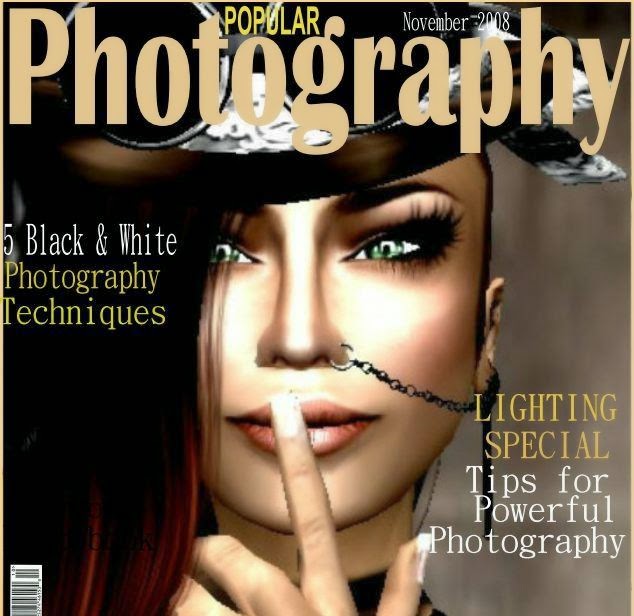 "SecondLife's #1 Photographer hits the Magazines"