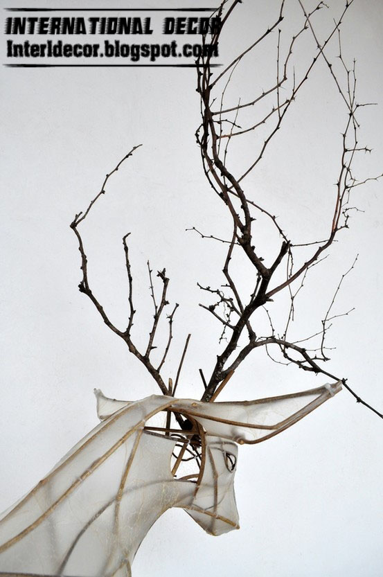 Interior Decor Idea: Uses of tree branches for home decorating ideas
