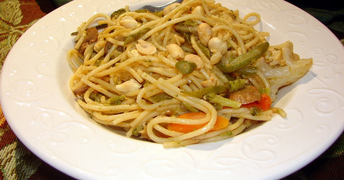 The Shady Porch Chicken Lo Mein with Peanut Sauce