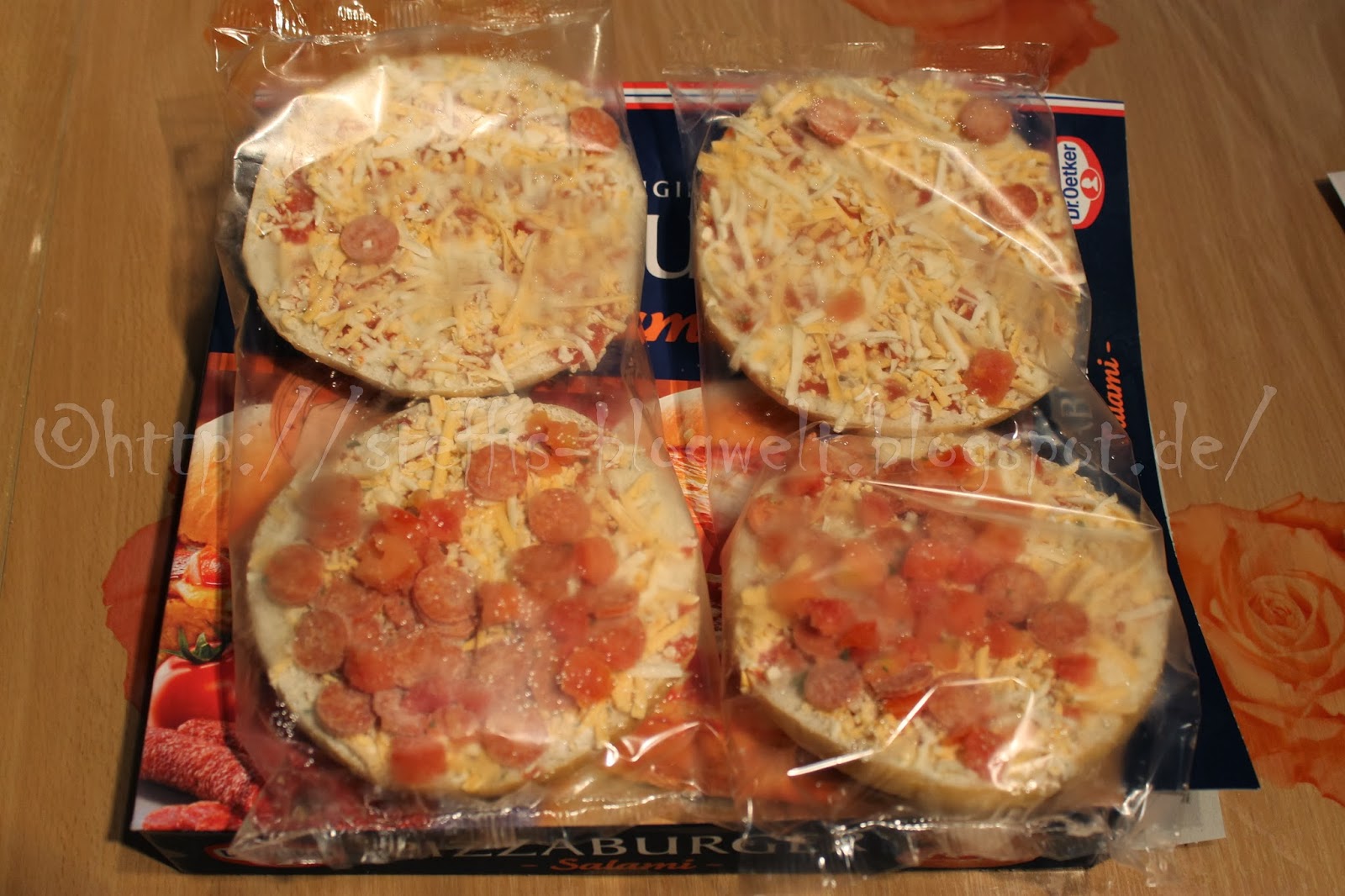 Dr. Oetker Pizzaburger Salami