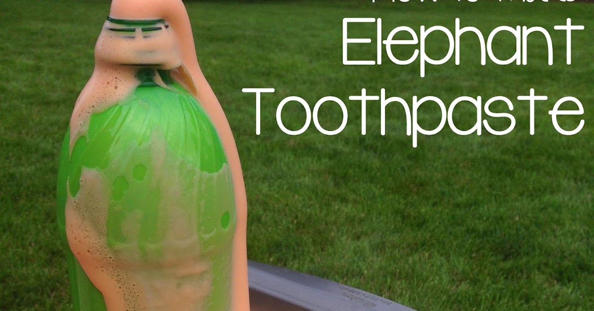 toothpaste elephant