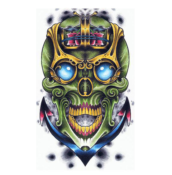 Mexican Sugar Skull Tattoo Designs