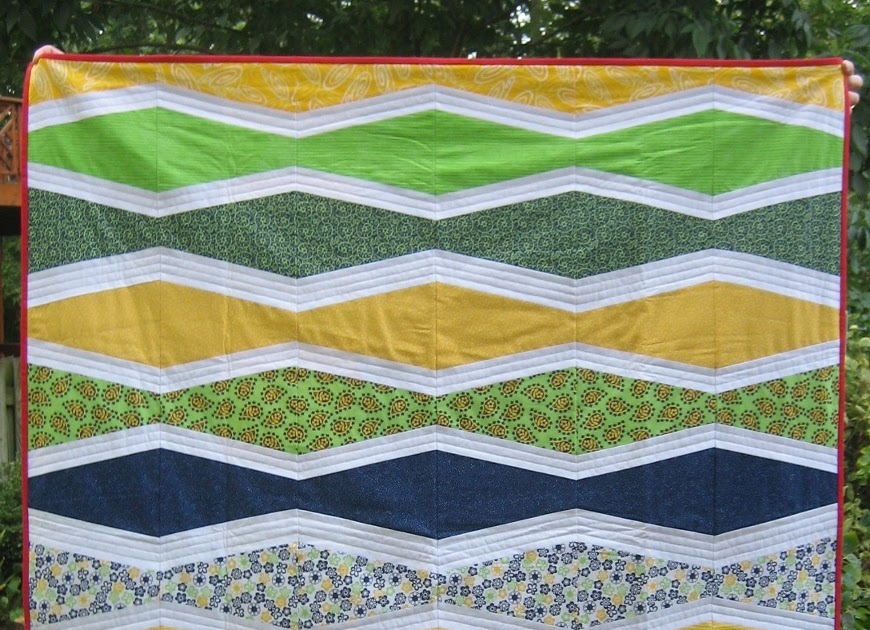 A Flowing Stream Summer Wave Quilt
