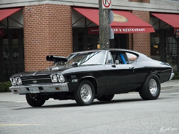 Chevy switched it up pretty drastically in the Chevelle's design from 
