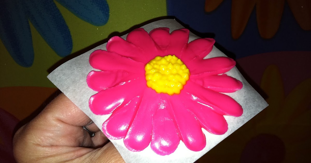 The Iced Queen Royal Icing Gerbera Daisy