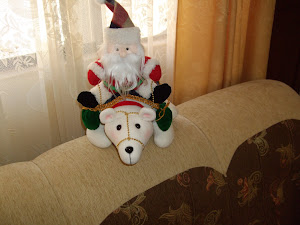 Oso Polar con Santa Claus