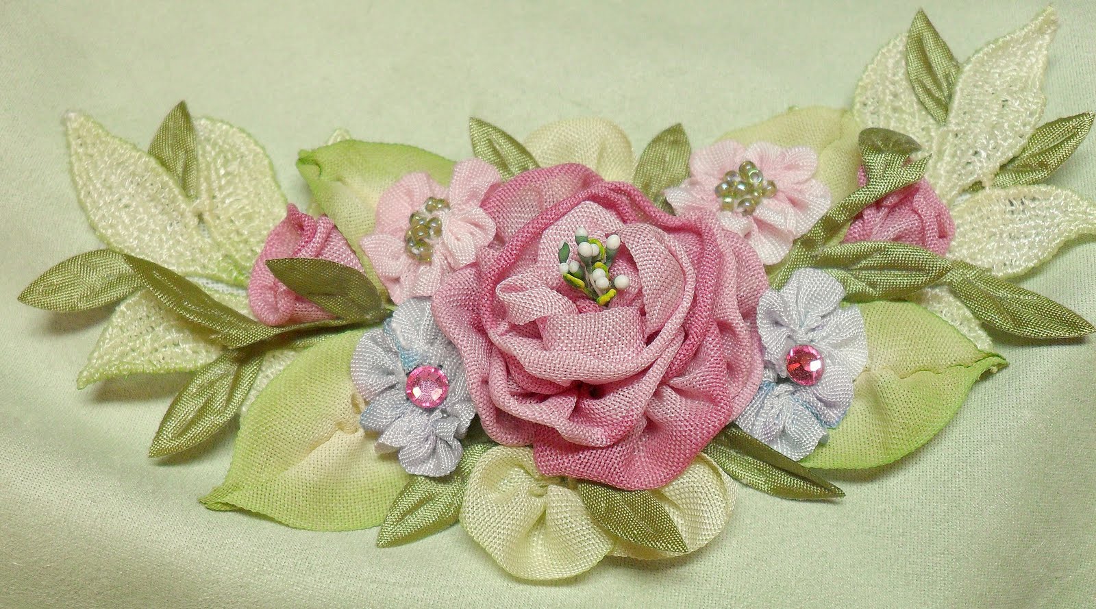 Lambs and Ivy Designs I'm Back with some new.... well, old ribbonwork.