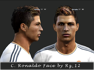 Cristiano Ronaldo Face By Rz_12