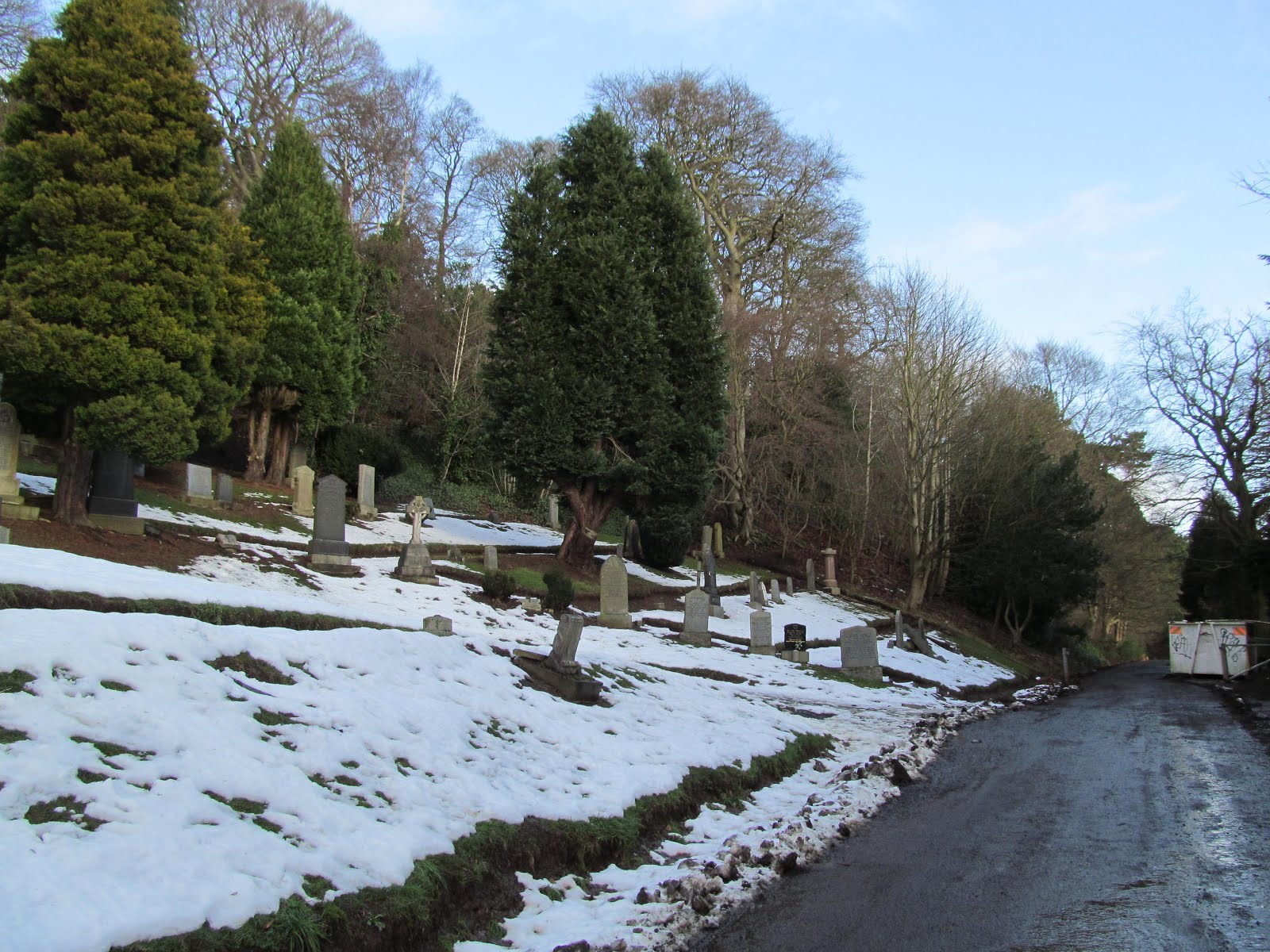 Dundee Photos City of Discovery Balgay Cemetery In The Snow Dundee