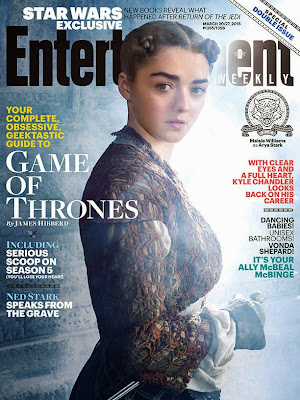 Game of Thrones Season 5 EW Cover Maisie Williams