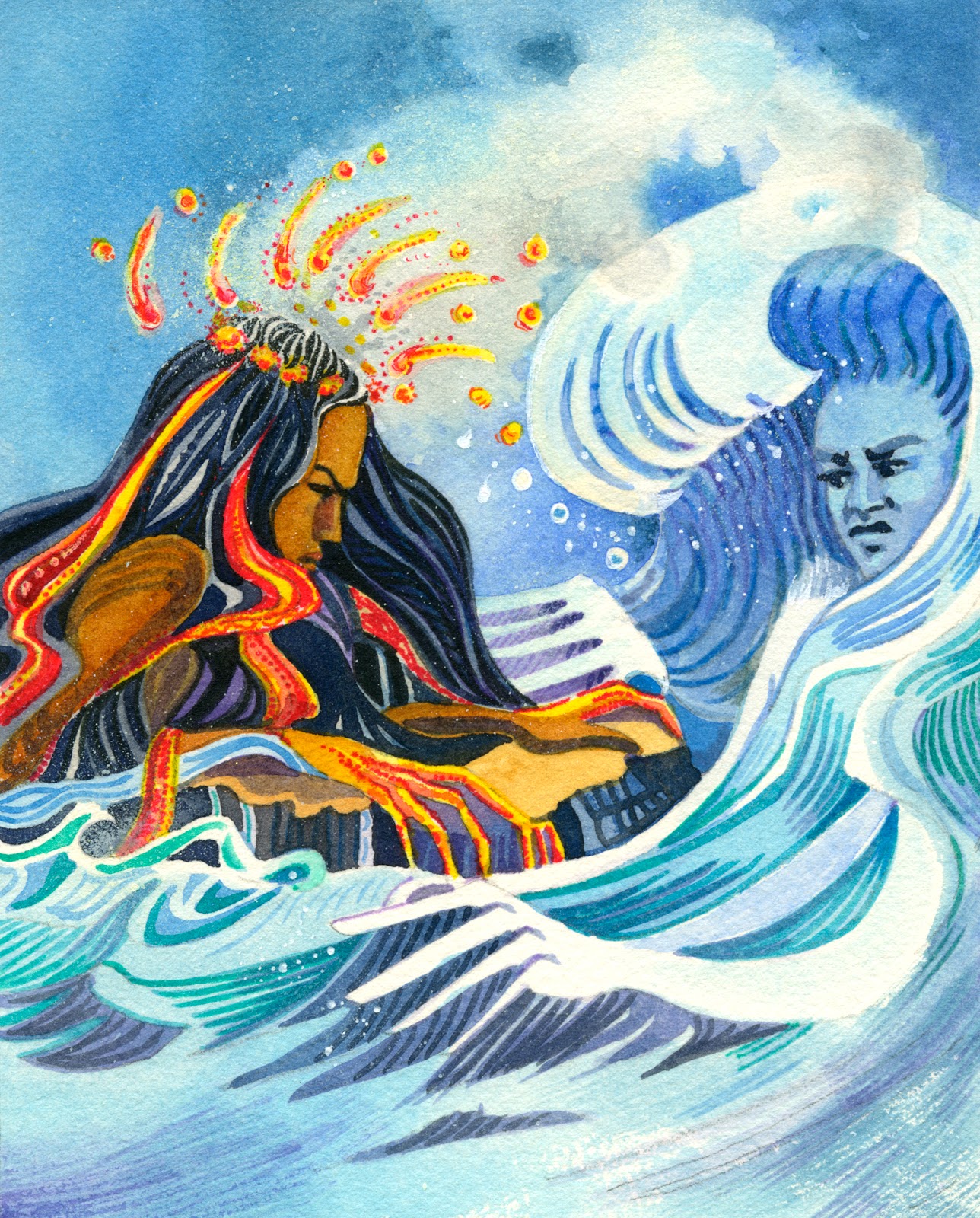 Cheryl Kirk Noll, Illustrator: Illustration Friday #5: FUEL