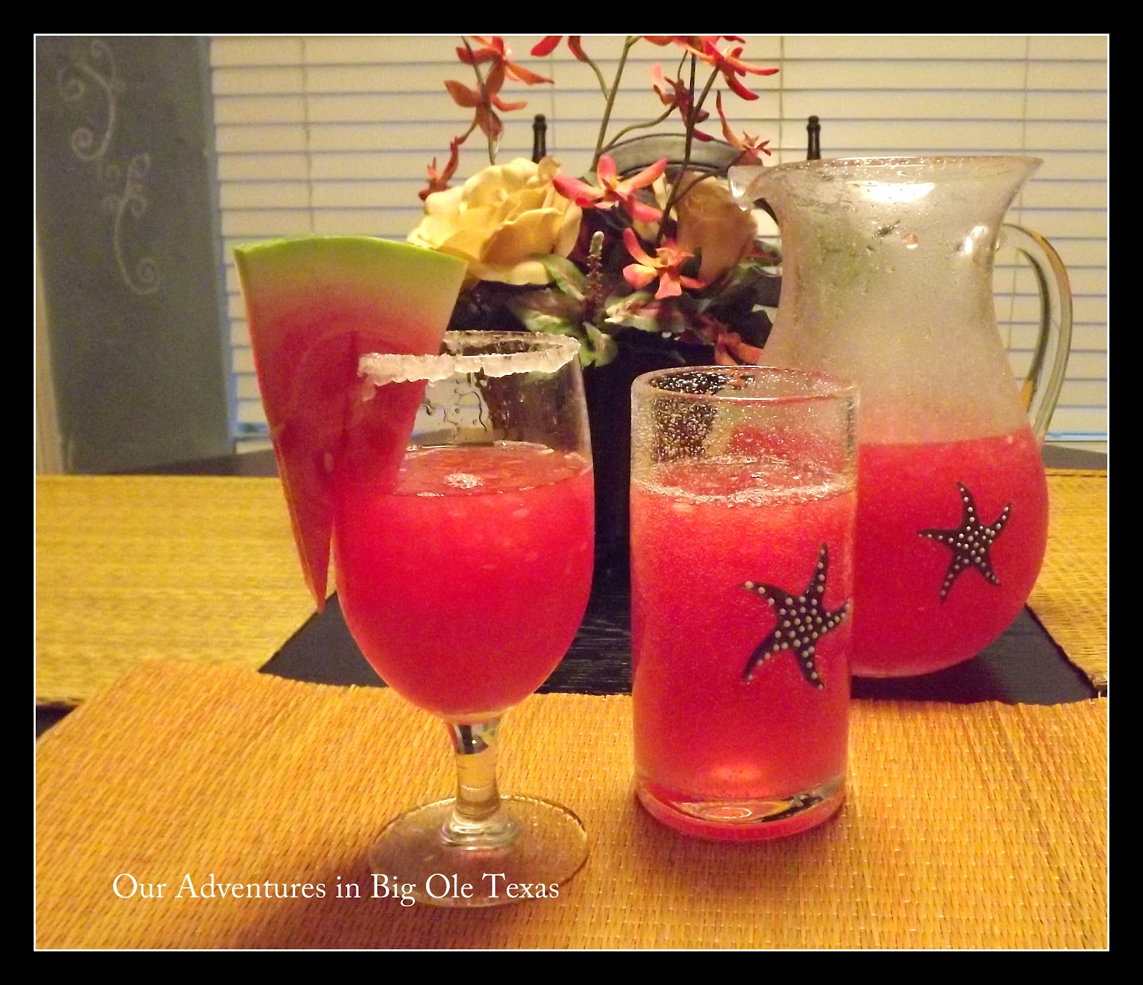 How to Make Watermelon Water {Agua de Sandia} Simple.Beautiful.Life.