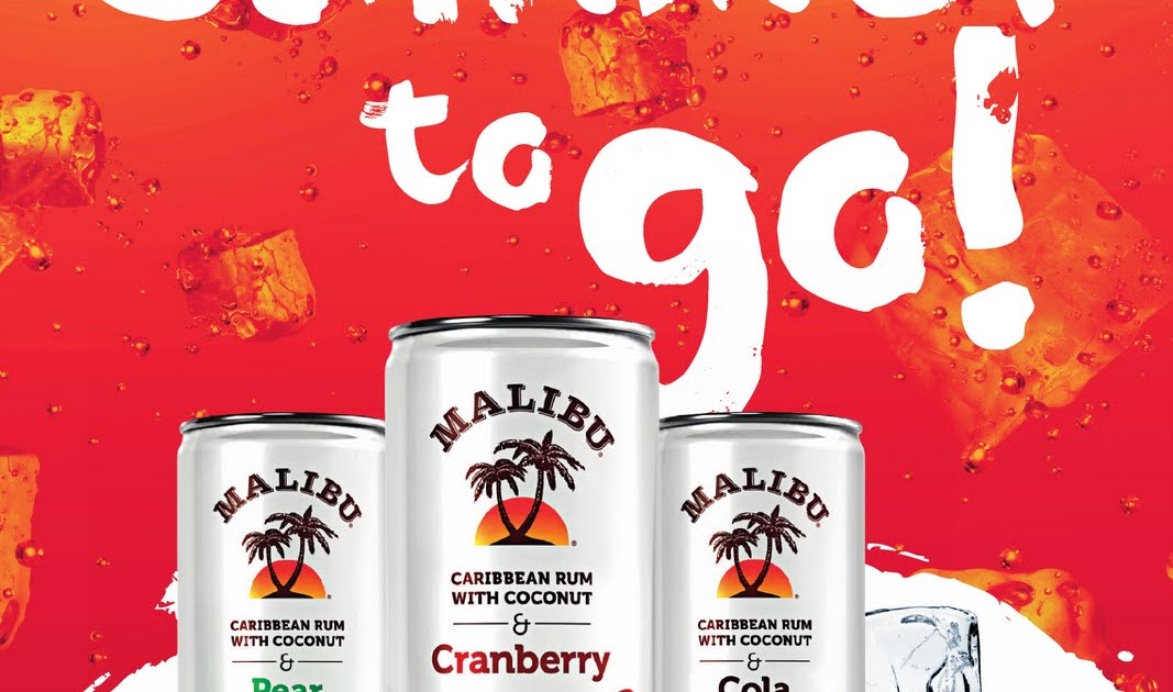 Audacity! Malibu launches new premixed cans!