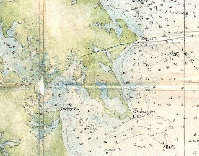 1857 Chart of our community,