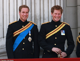 Prince harry and William portrait images by new celebs wallpapers