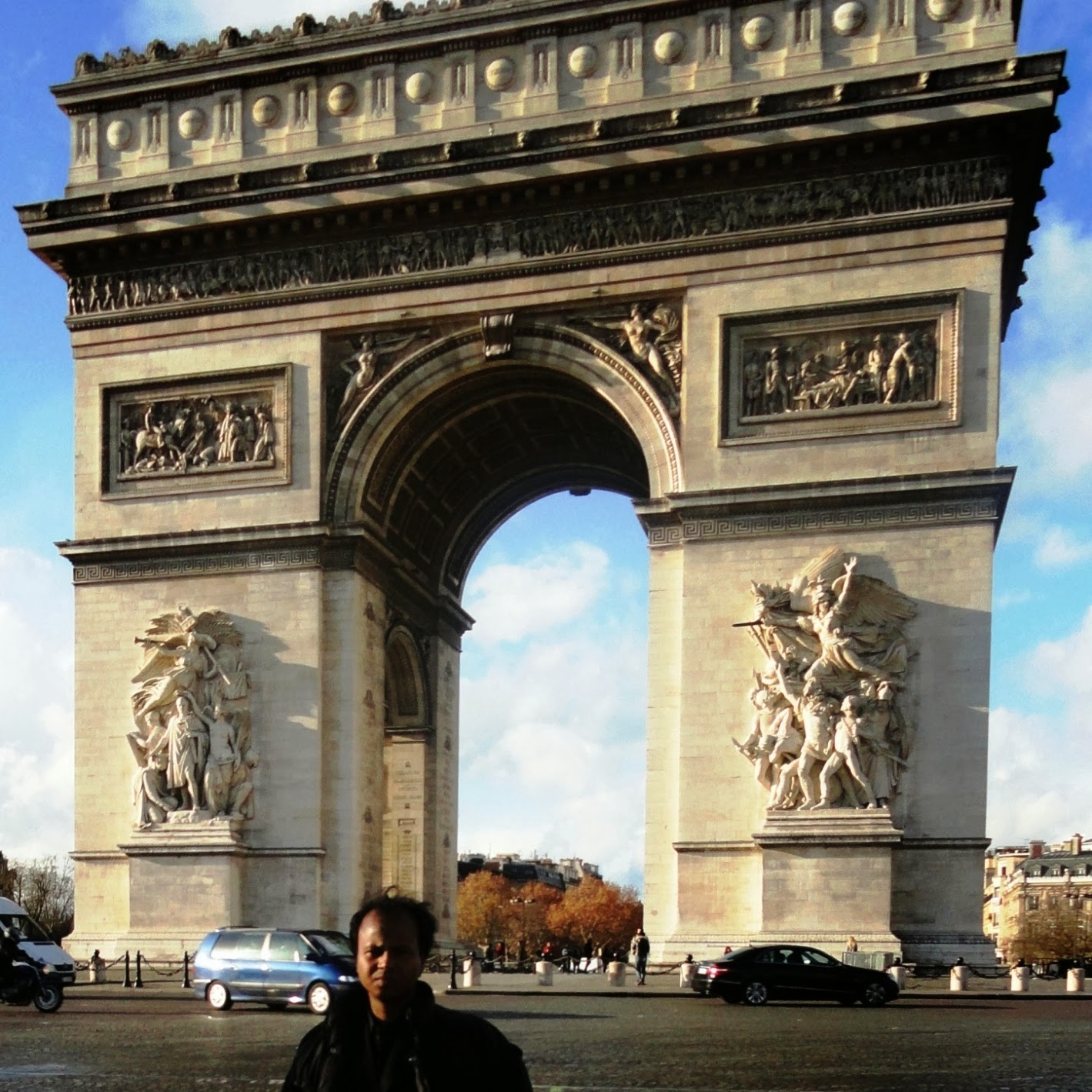 In Front of Gate of Paris