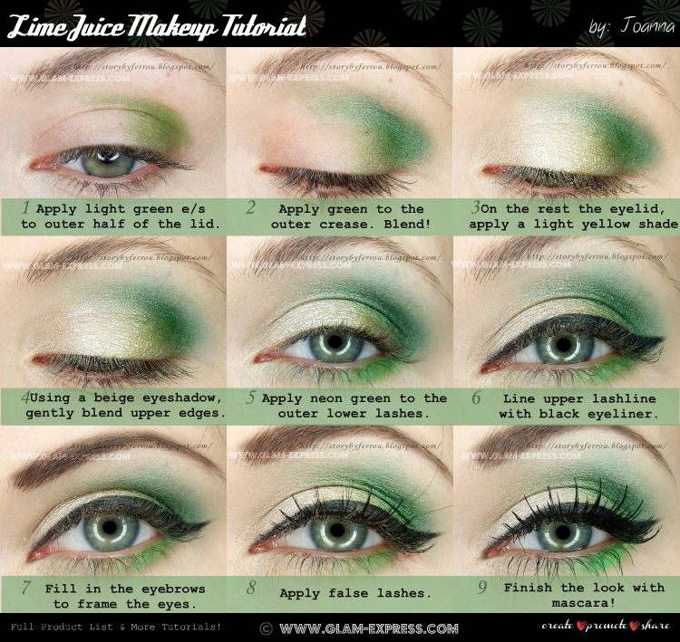 Lime Juice - Makeup Tutorial
