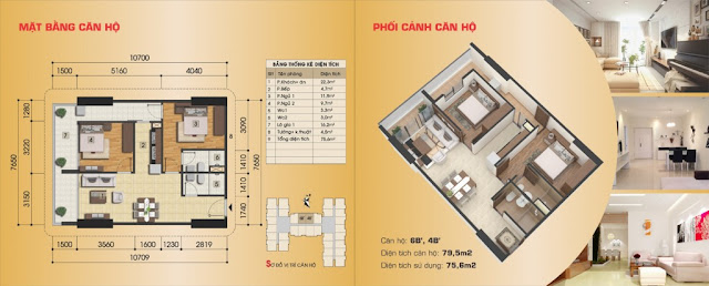 Thiết kế căn hộ 6B', 4B' Thiết kế căn hộ 6B', 4B'