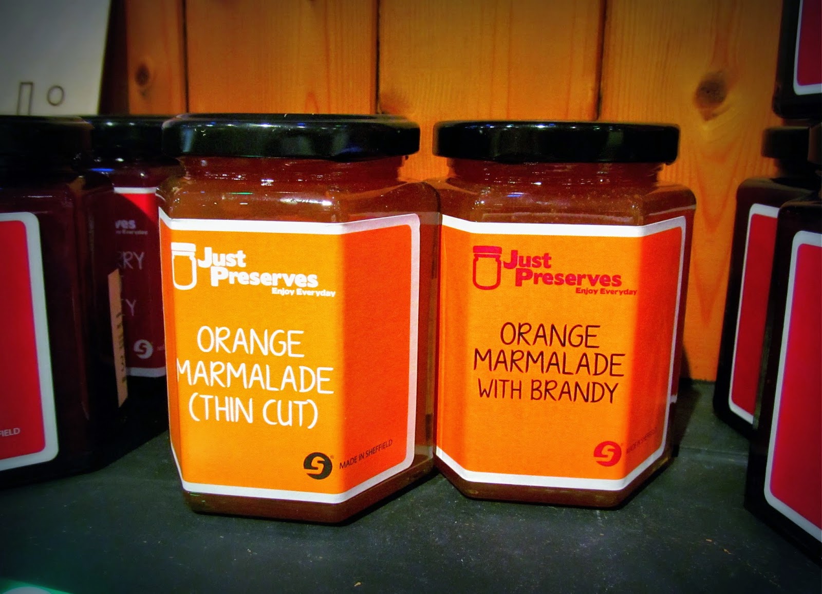 Just Preserves marmalade Bird's Yard Sheffield