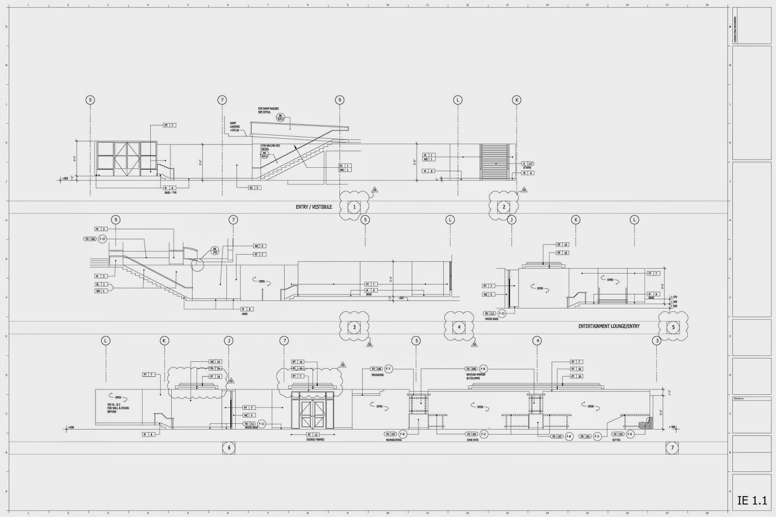 Architectural CAD Drawings Project Red Lion Hotel California