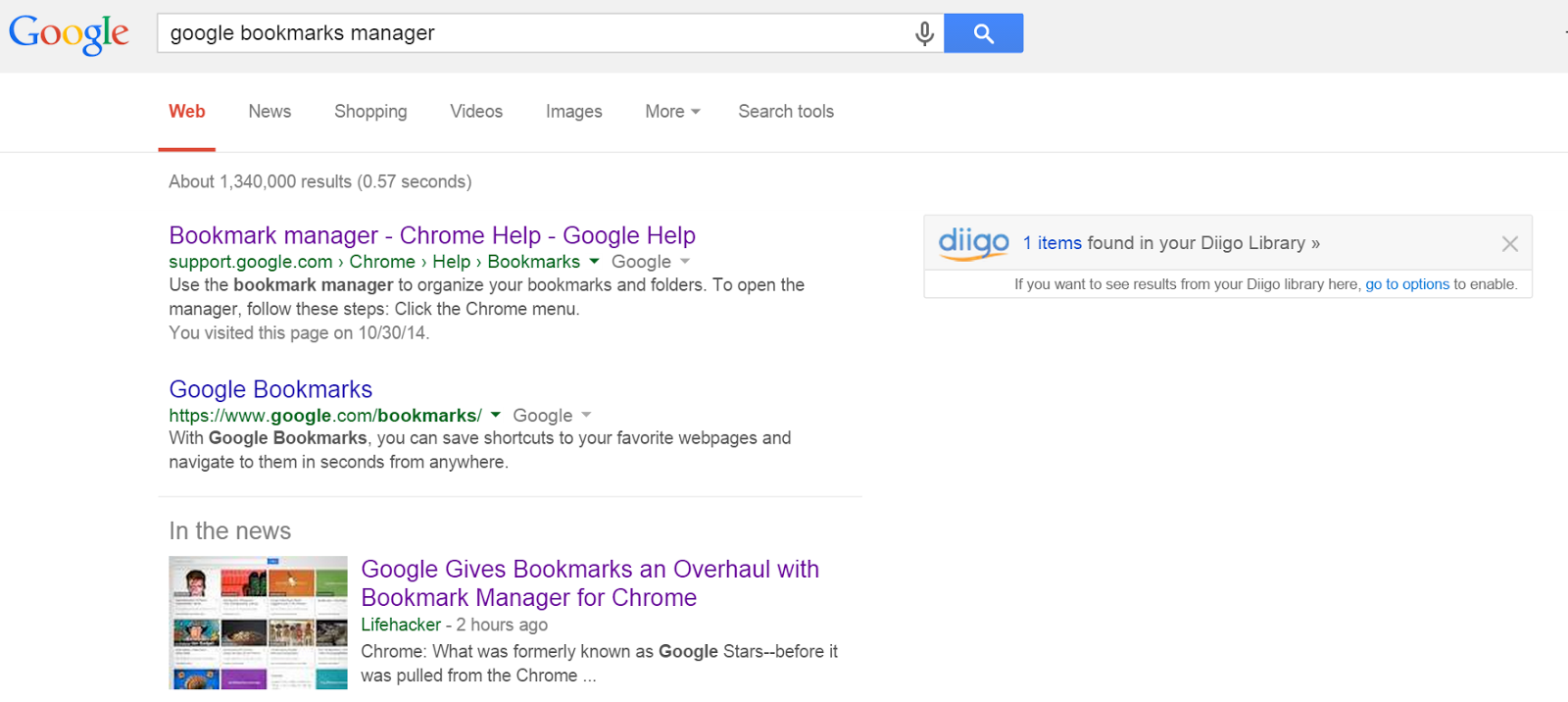 Technology in (Medical) Education Google's New Bookmark Manager vs