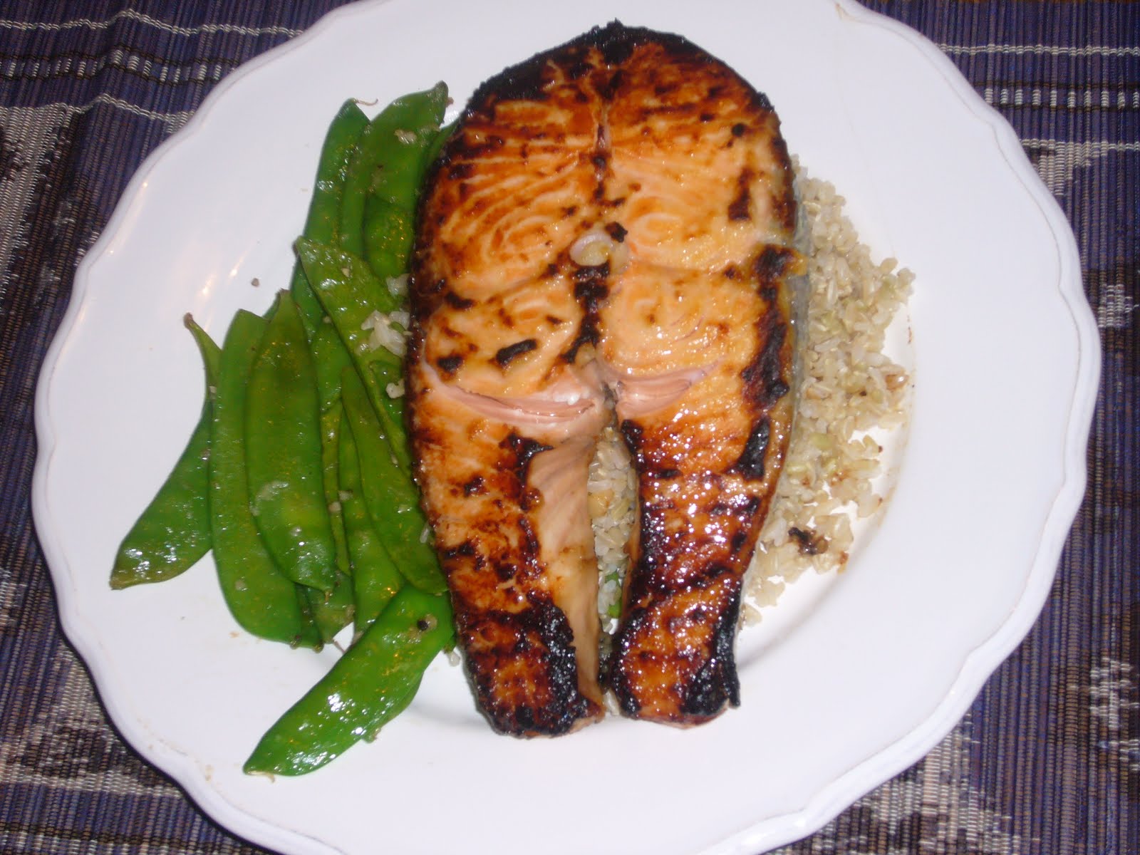 Kitchen Sink Diaries MisoMarinated Salmon Steaks