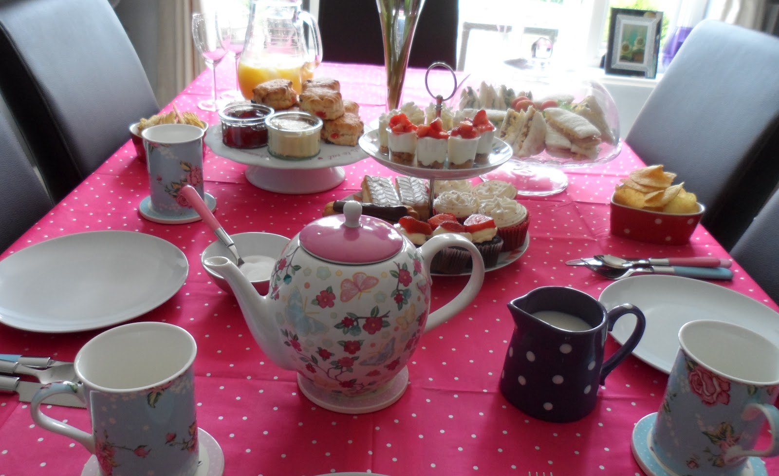 DIY : Afternoon tea at home / on a budget | flutter and sparkle