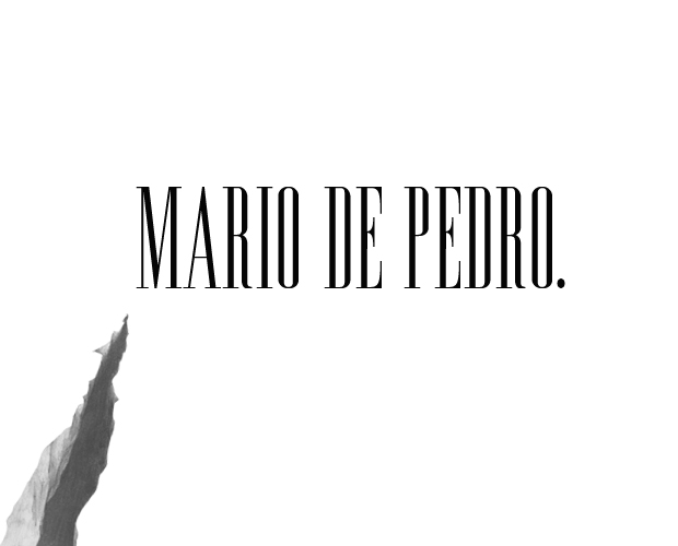 Mario de Pedro.
