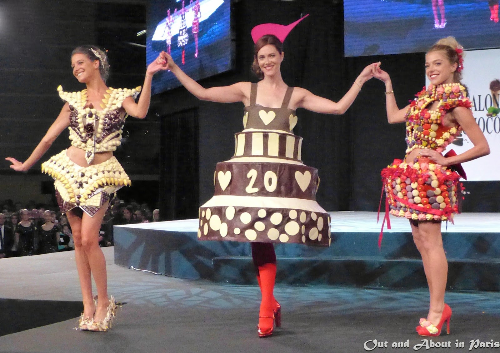 Chocolate Fashion Show at the 20th Annual Salon du Chocolat in Paris!