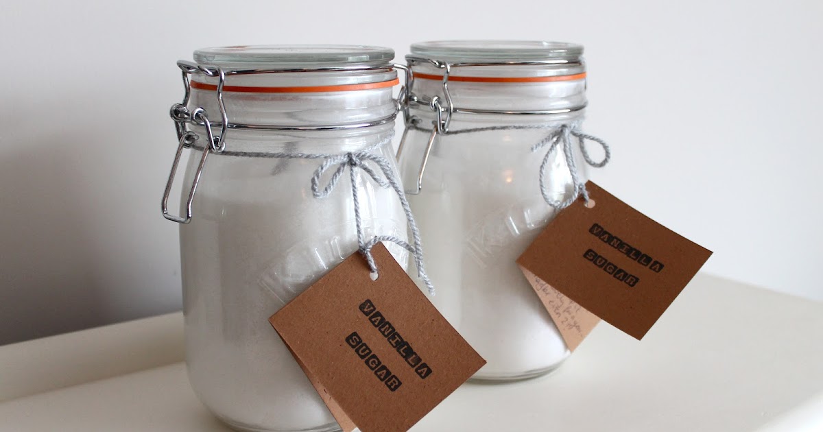 DIY Gift Ideas Vanilla Sugar