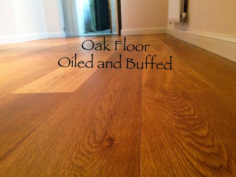 Oak wood floor sand and seal images Art of Clean UK 01223 863632