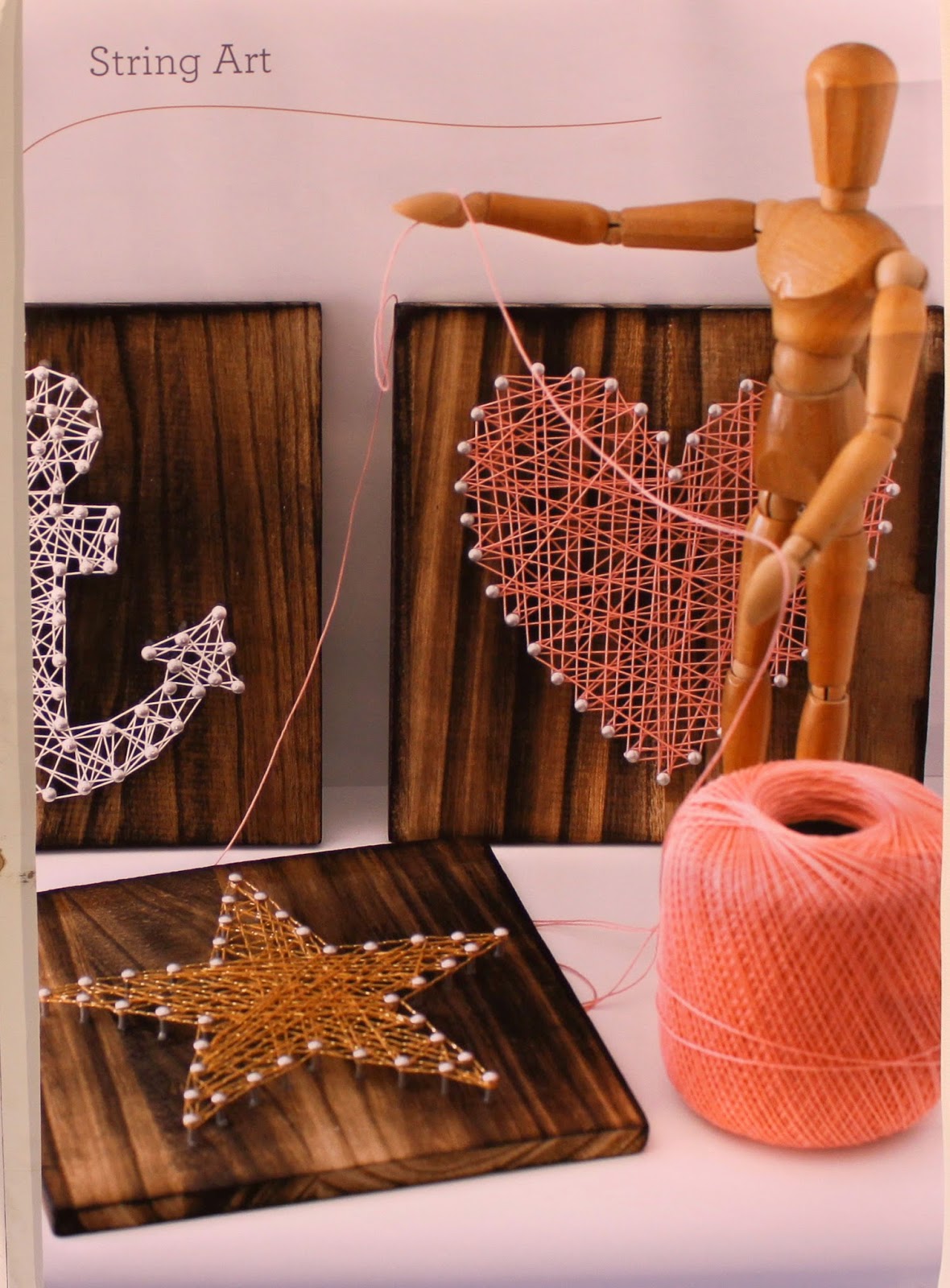 Life in the Craft Lane National Craft Month String Art