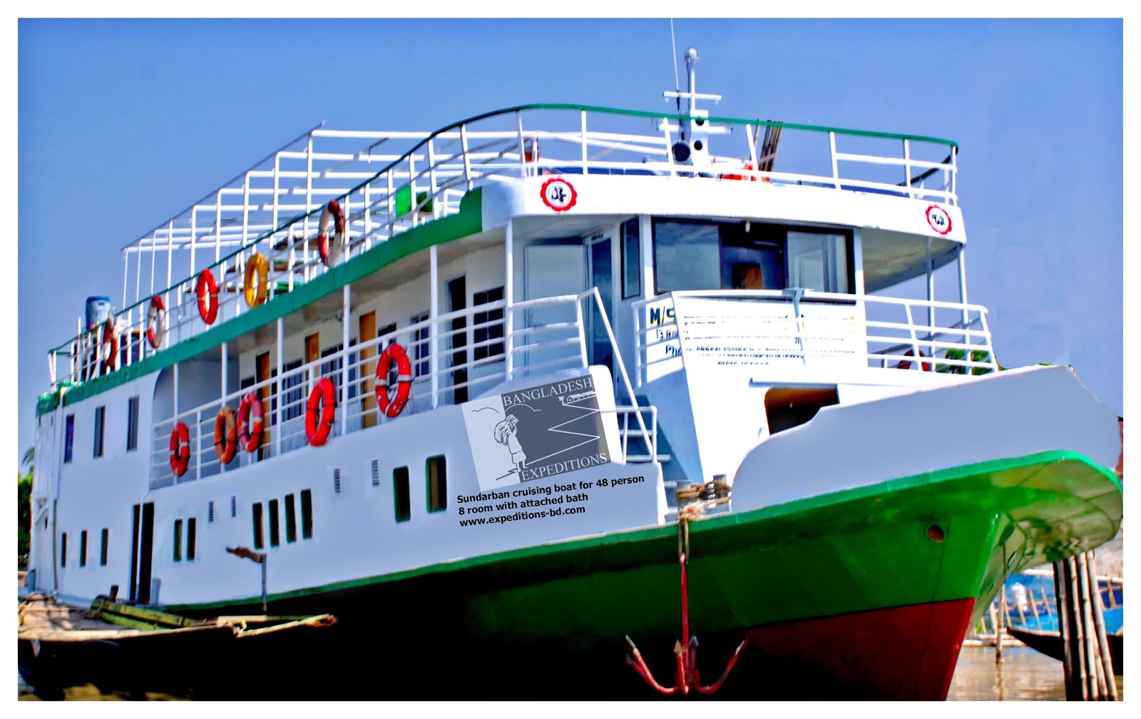 Sundarban boat for 48 person