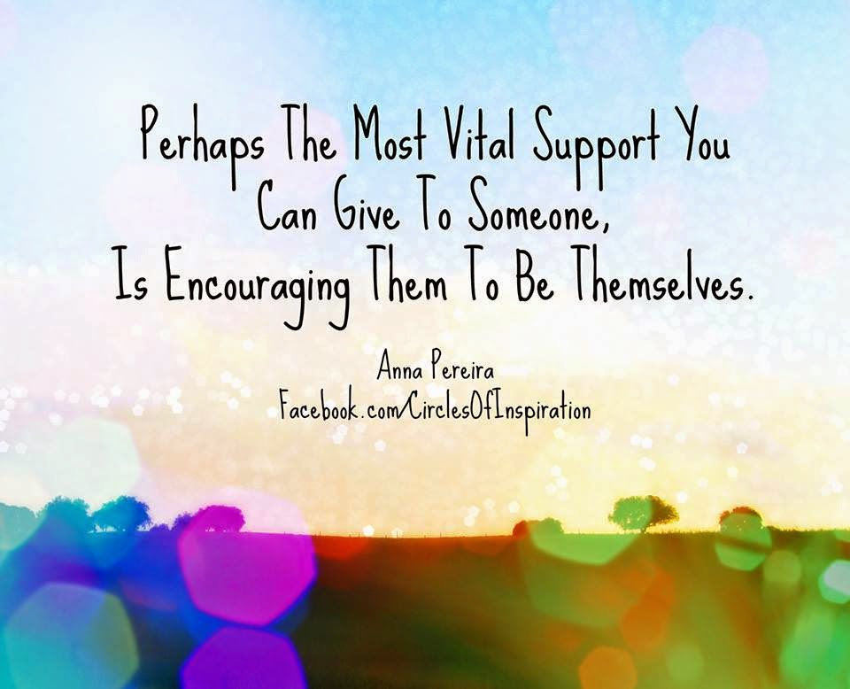 Perhaps the Most Vital Support You can give to someone is Encouraging