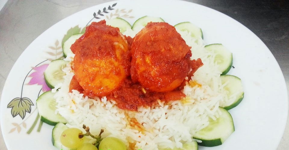EGG CURRY WITH RICE - HEALTH GUIDE 911