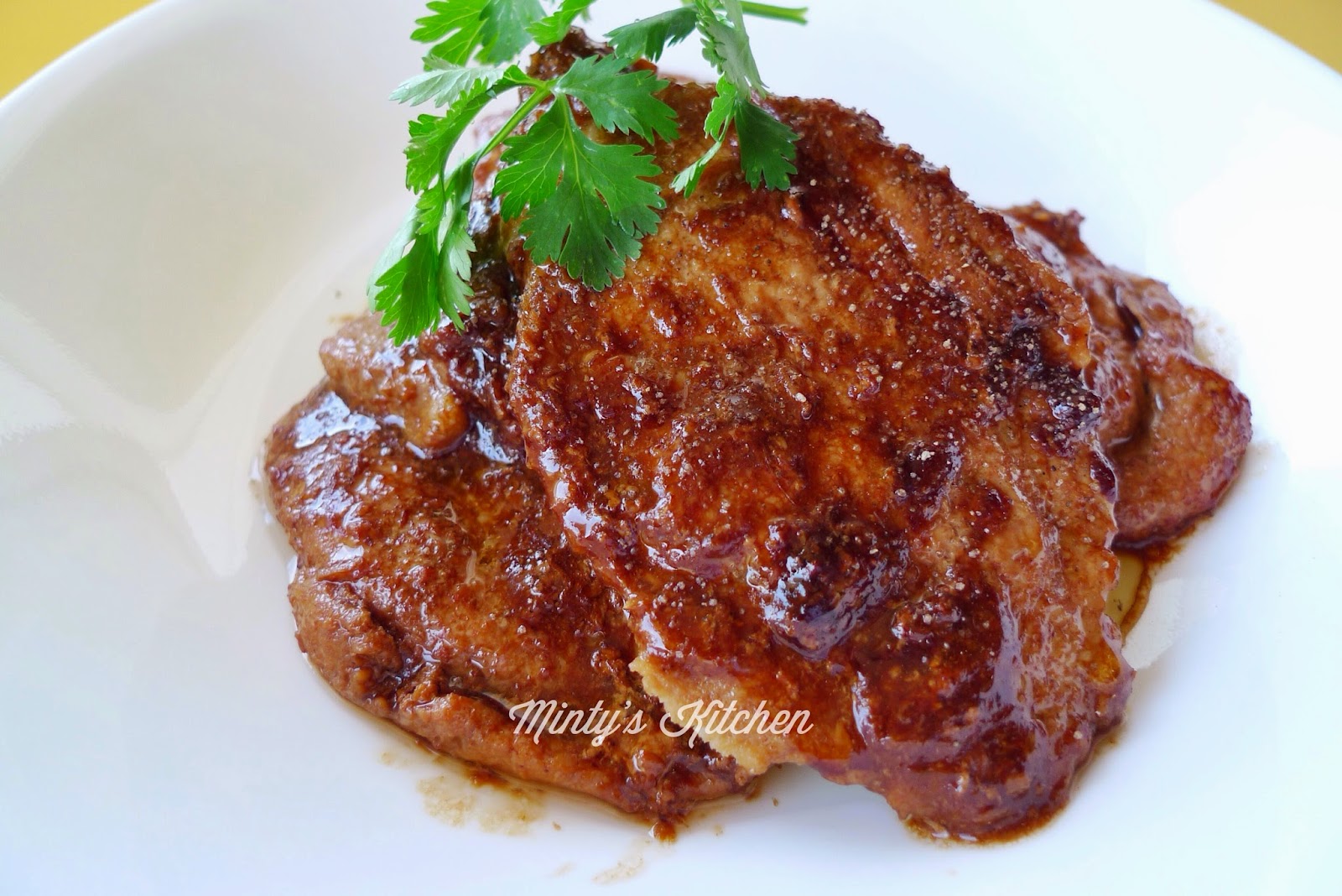 Minty's Kitchen Pork Shogayaki (Ginger Pork)