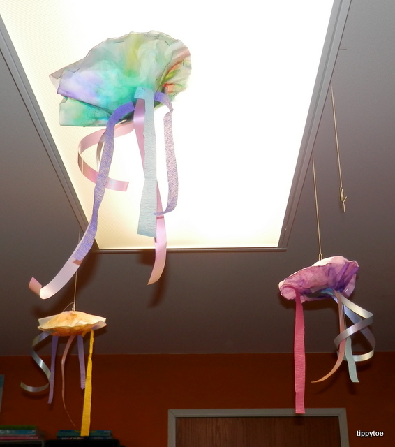 Tippytoe Crafts Coffee Filter Jellyfish