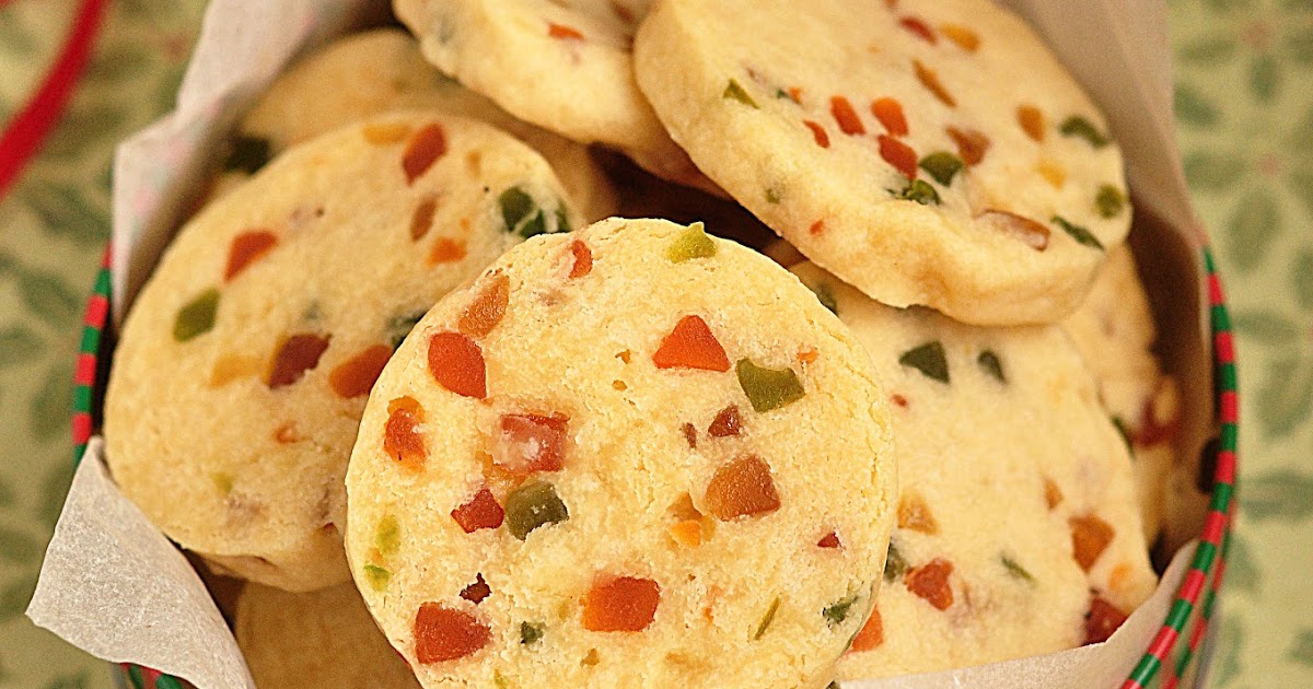 Eggless Tutti Frutti Cookies Candied Fruit Cookies Spill the Spices