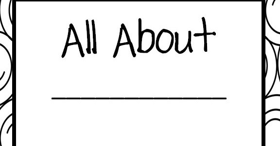 Classroom Freebies: All About Me!