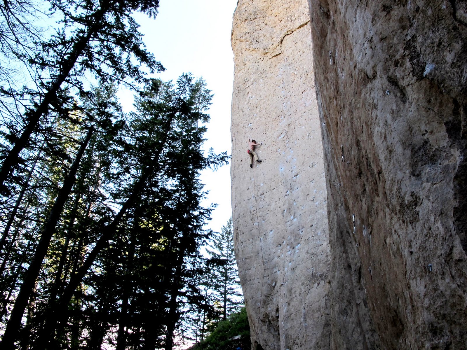 Actual Climbing Photos from Ten Sleep Team Mammut
