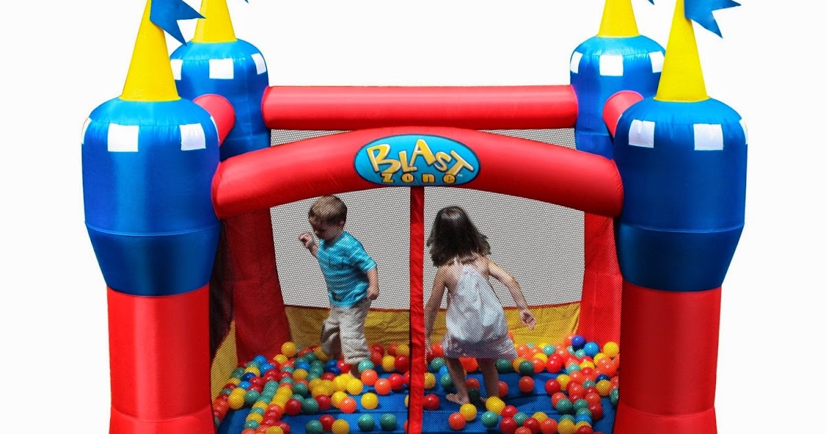 blast zone magic castle inflatable bouncer