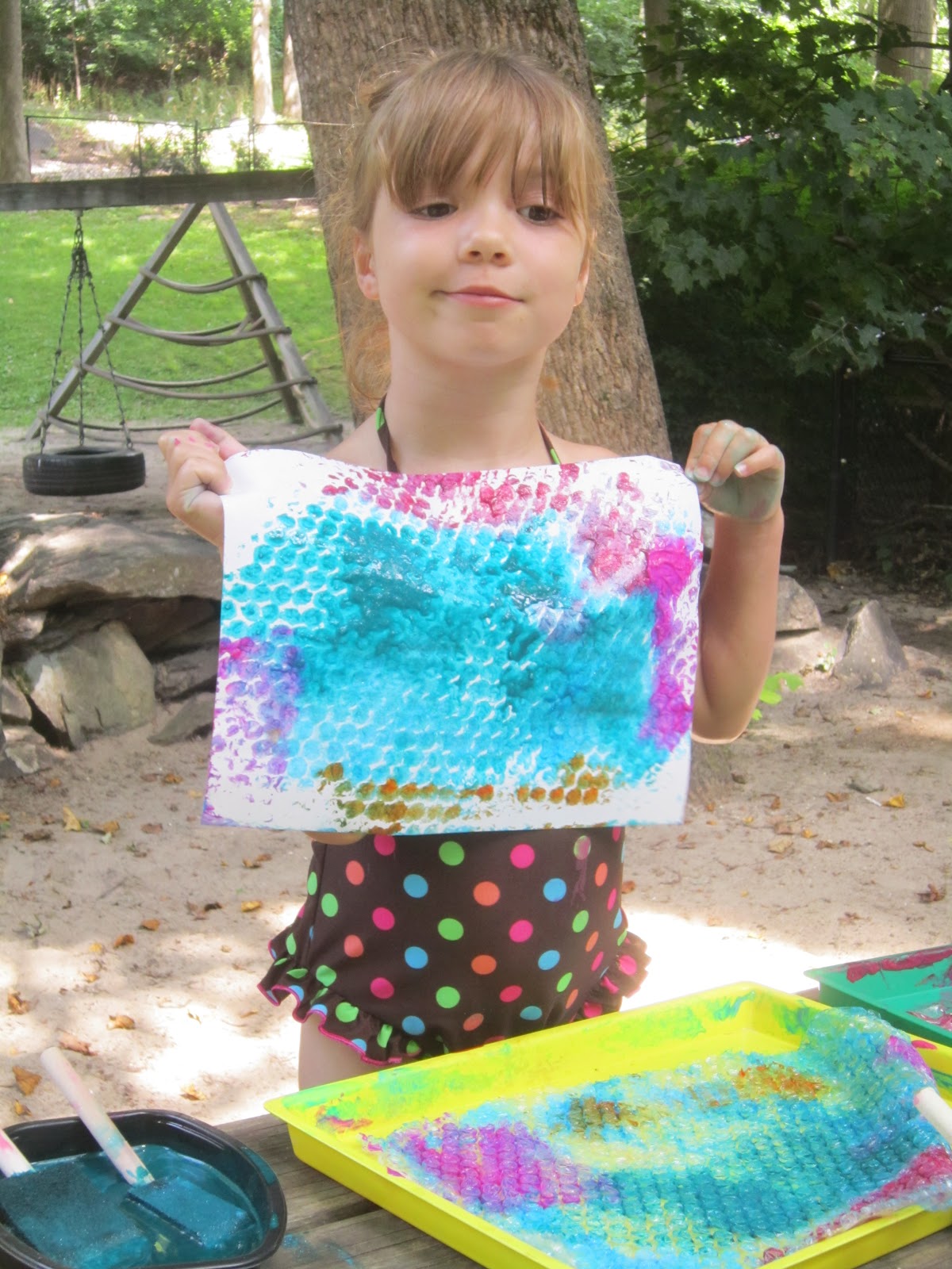 Playfully Learning The Many Uses of Bubble Wrap