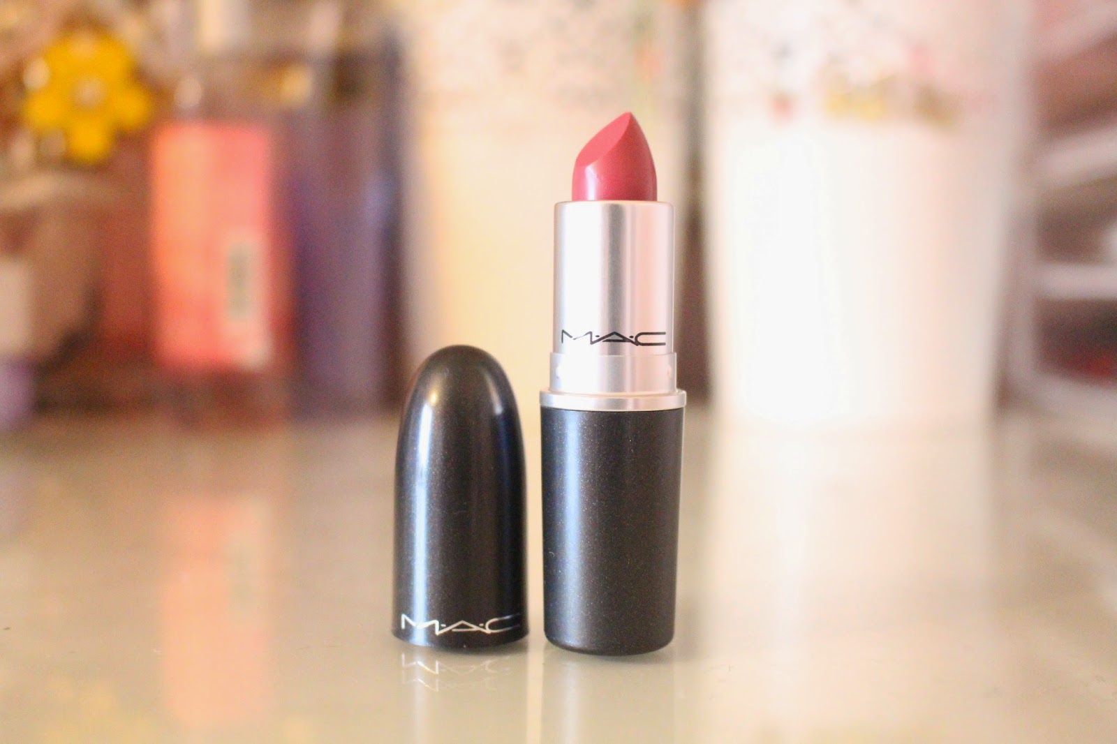 Review: MAC Lustre Lipstick - Plumful (with Swatches) .