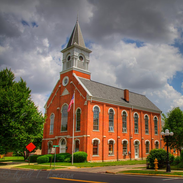 Eye of the Big Dog Jamestown, Ohio A Beautiful Small Town