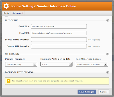 rss graffiti sources setting