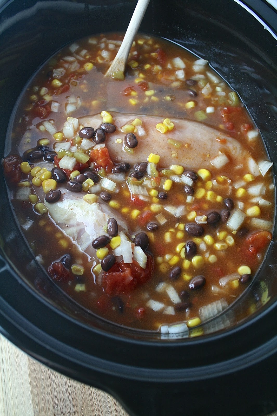 Oregon Transplant Slow Cooker Chicken Enchilada Soup