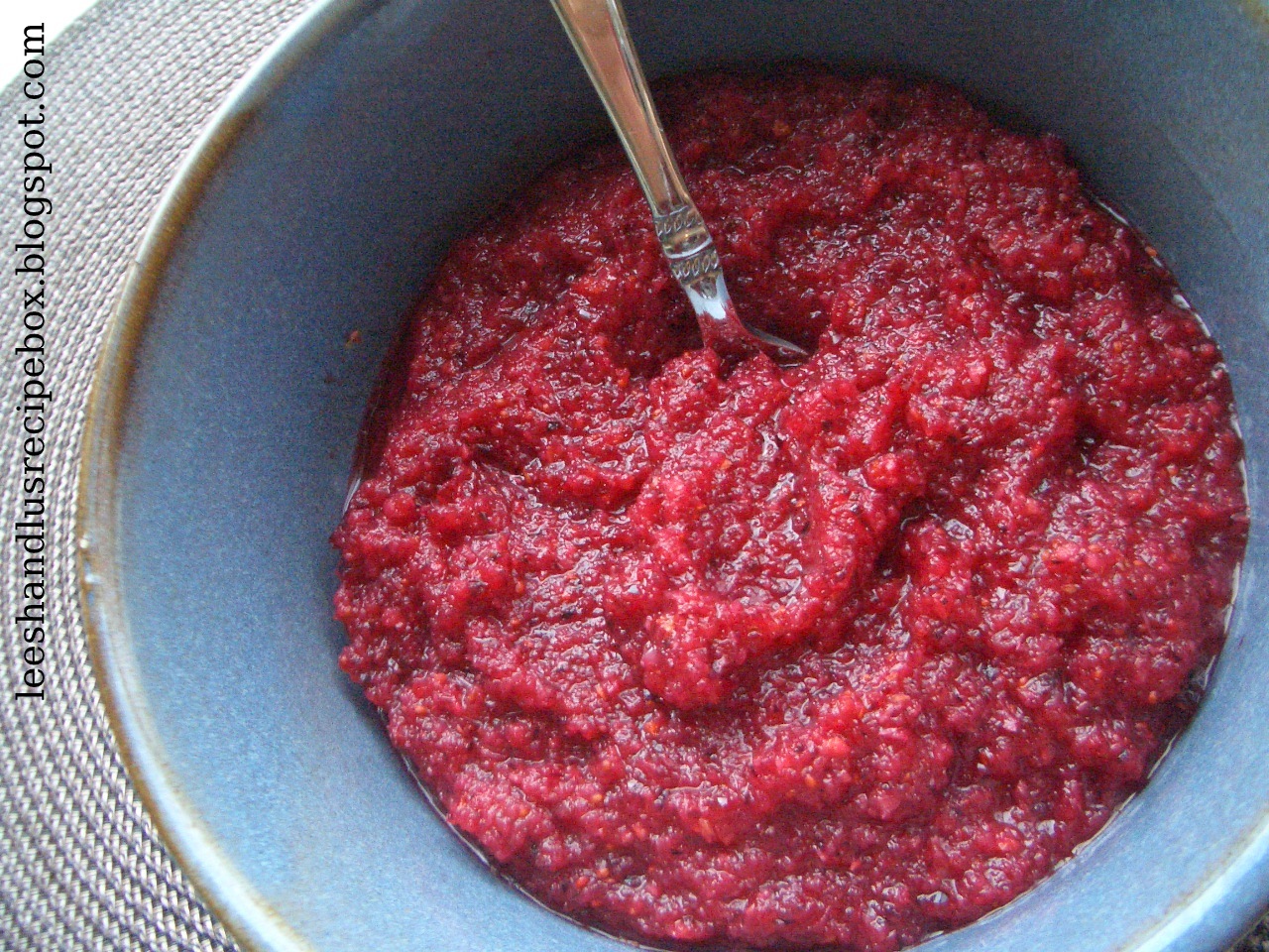 Leesh & Lu's Recipe Box Cranberries 2 Ways {Cooked & Raw}