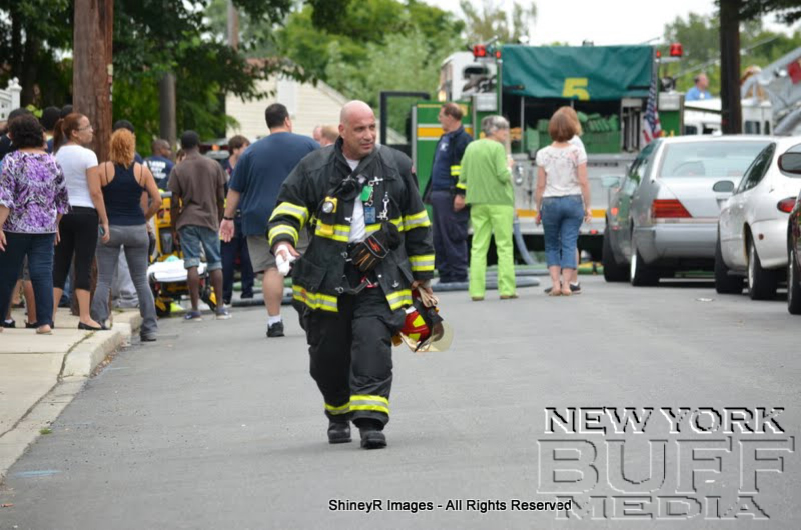 New York Buff Media One FF Injured At Structure Fire In Haverstraw [VIDEO]